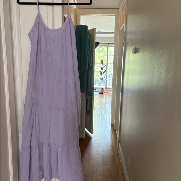 Pact Lilac Maxi Dress - Picture 2 of 3